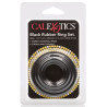 Calexotics Lot de 3 Cockrings souples Rubber Rings Noir